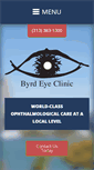Mobile Screenshot of byrdeyeclinic.com